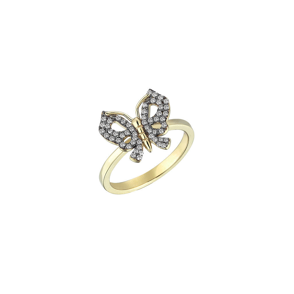 Open Butterfly Ring