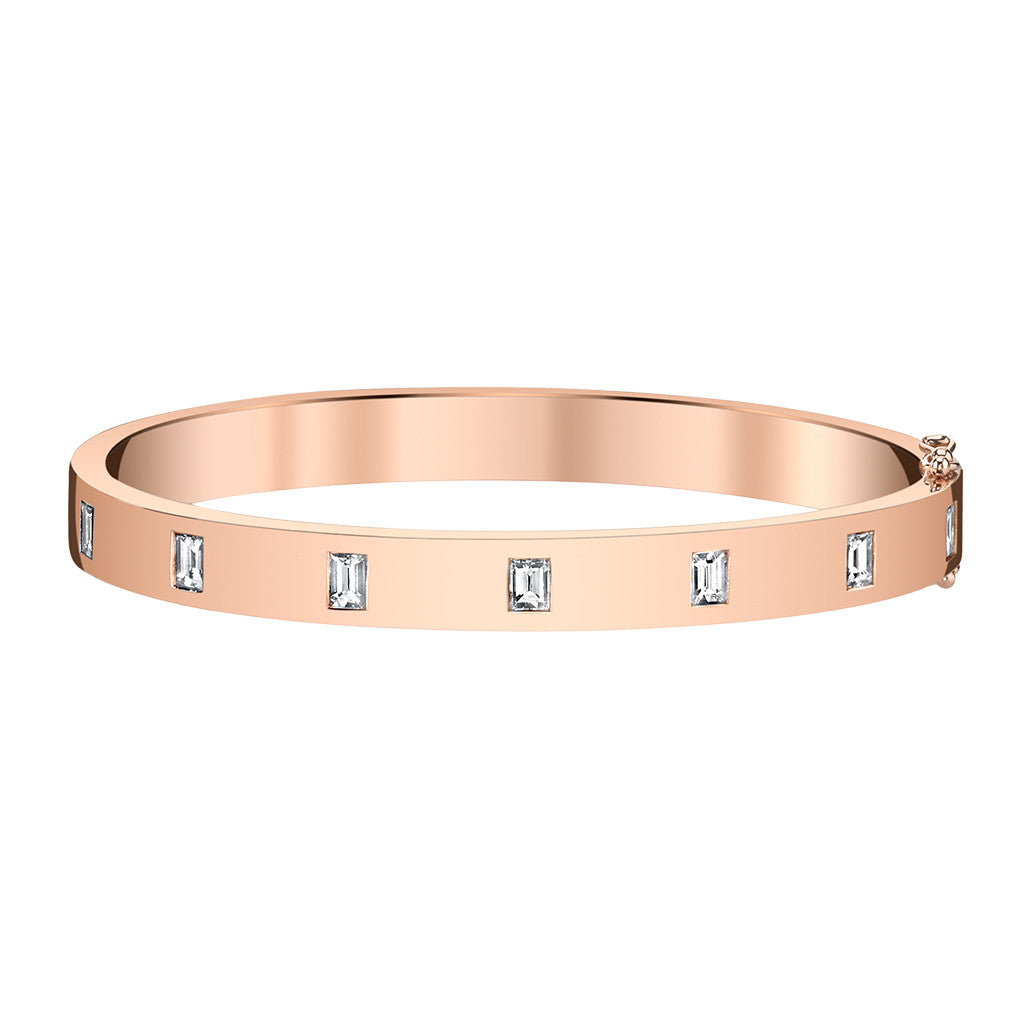 Baguette Oval Cuff