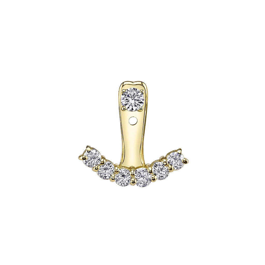 Diamond Ear Jacket with Stud