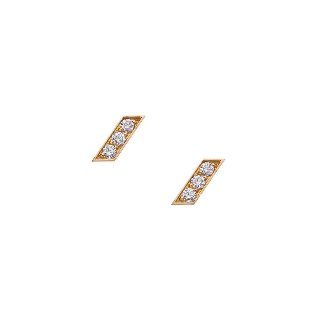 Mini Diagonal Studs