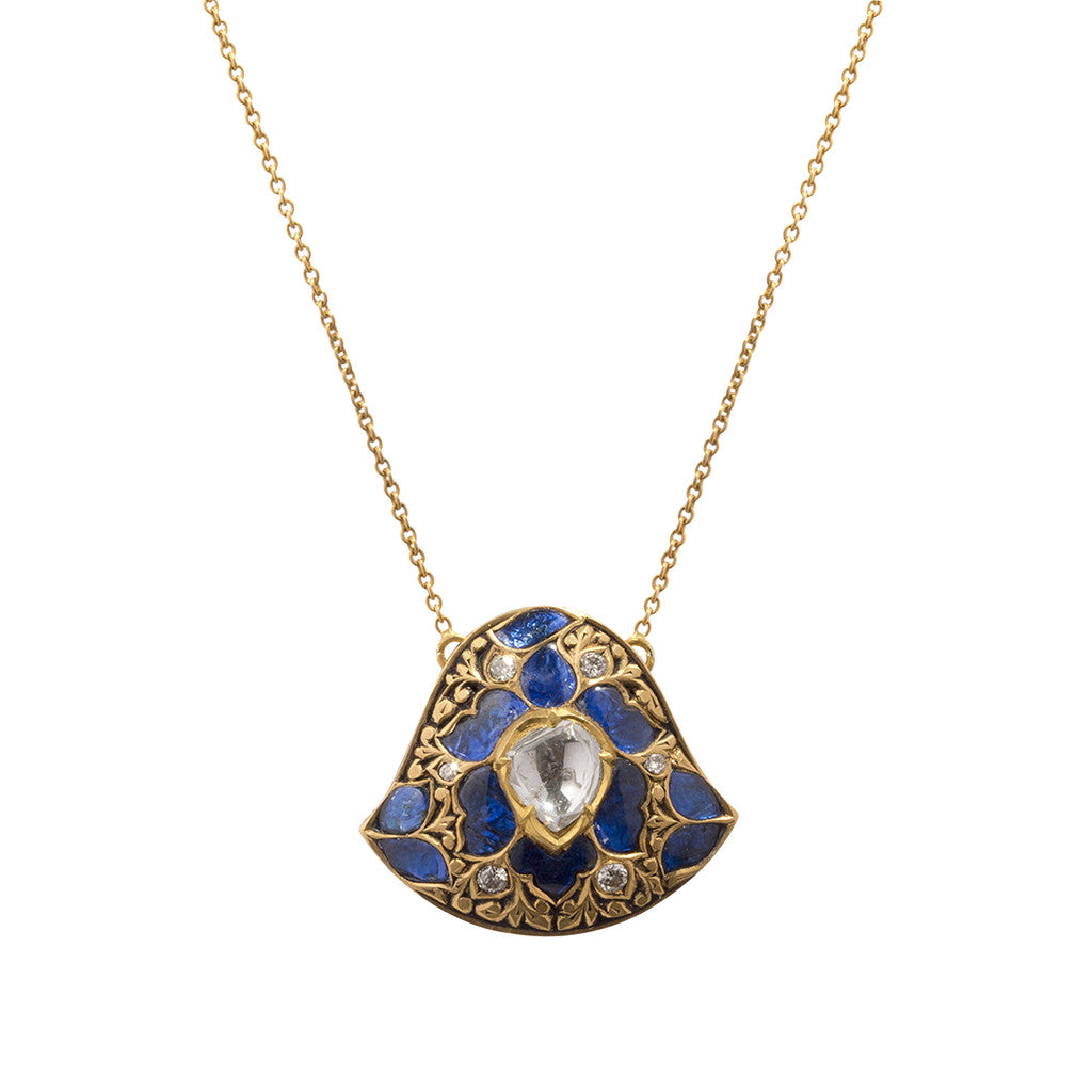 Multi-Stone Pendant Necklace