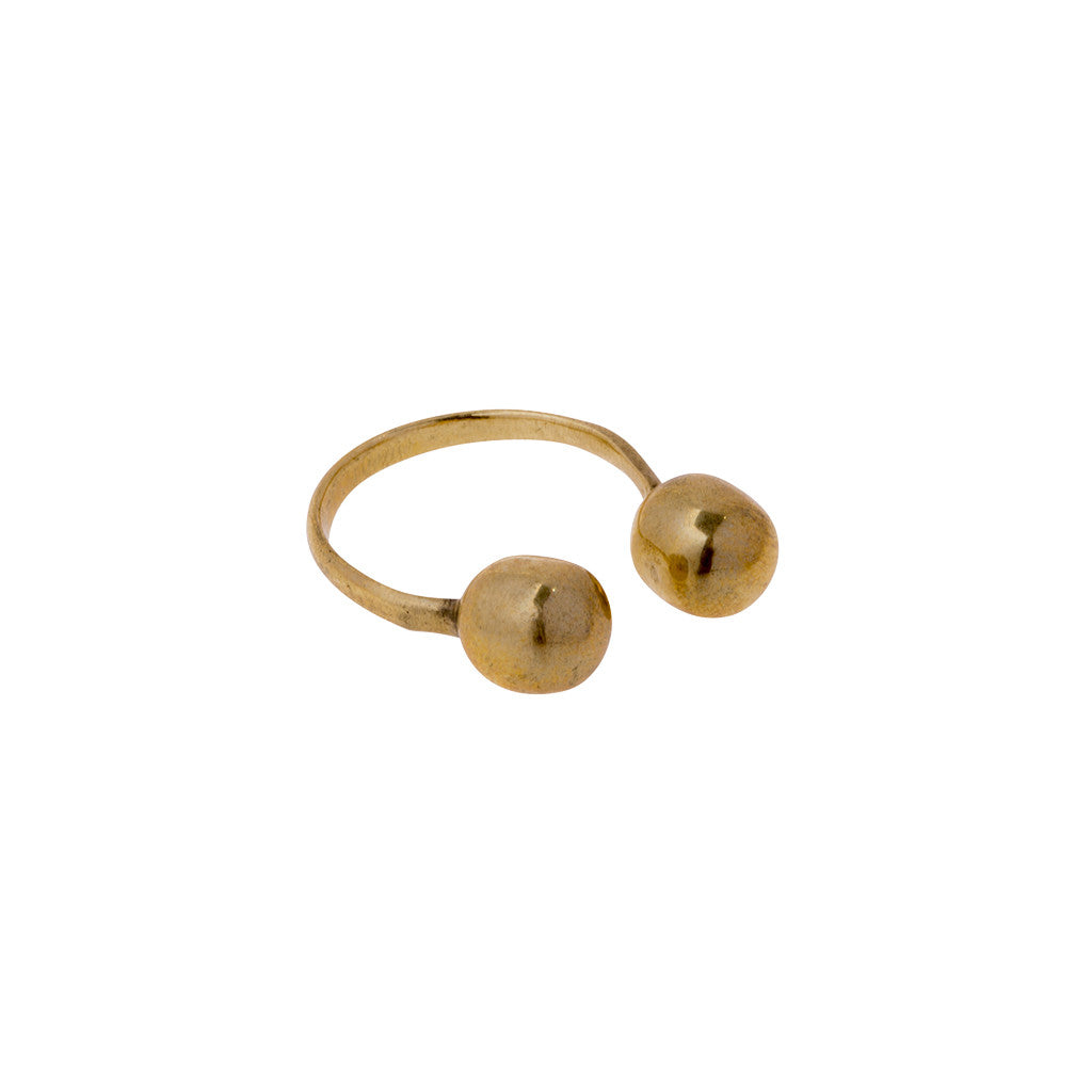 Brass Hypatia Ring