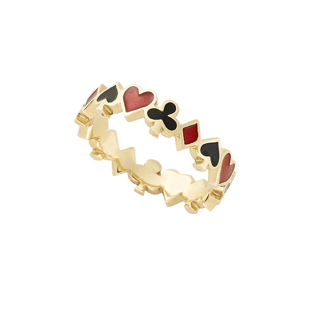Suit Stack Ring