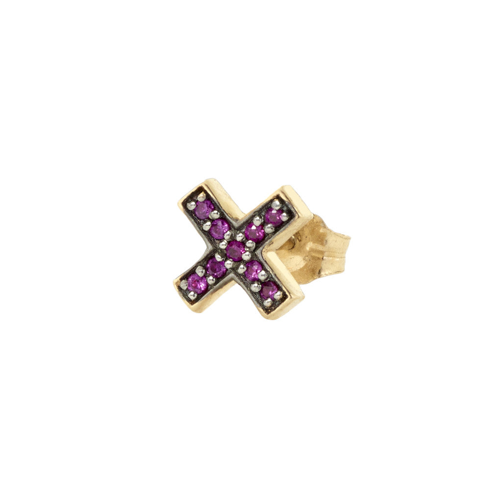 Ruby Kiss Ear Stud