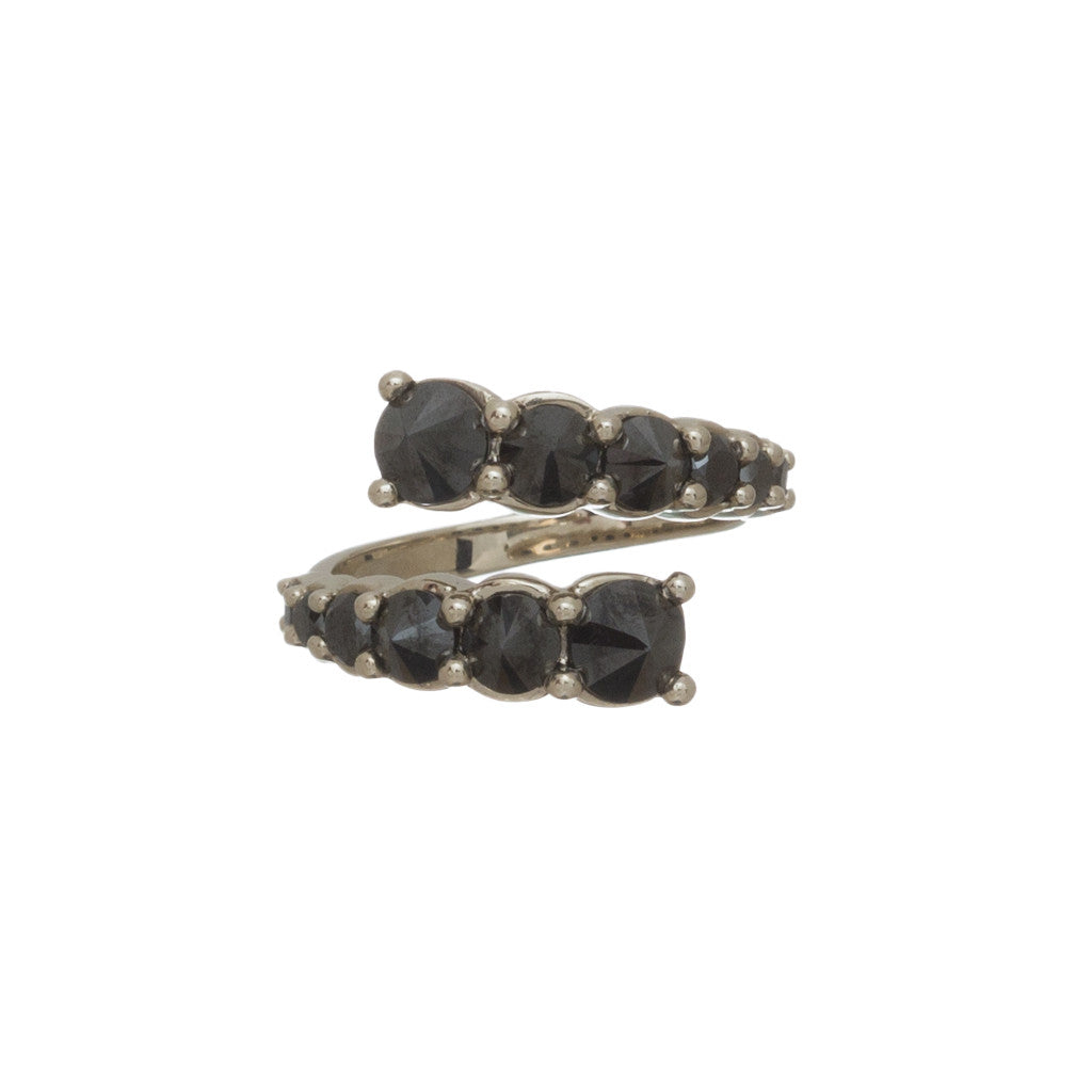 Black Diamond Bypass Ring
