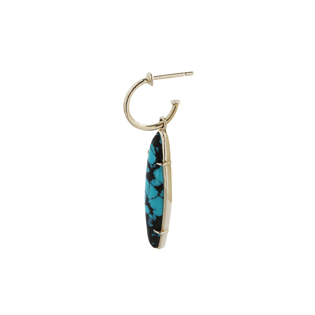 Single Turquoise Earring