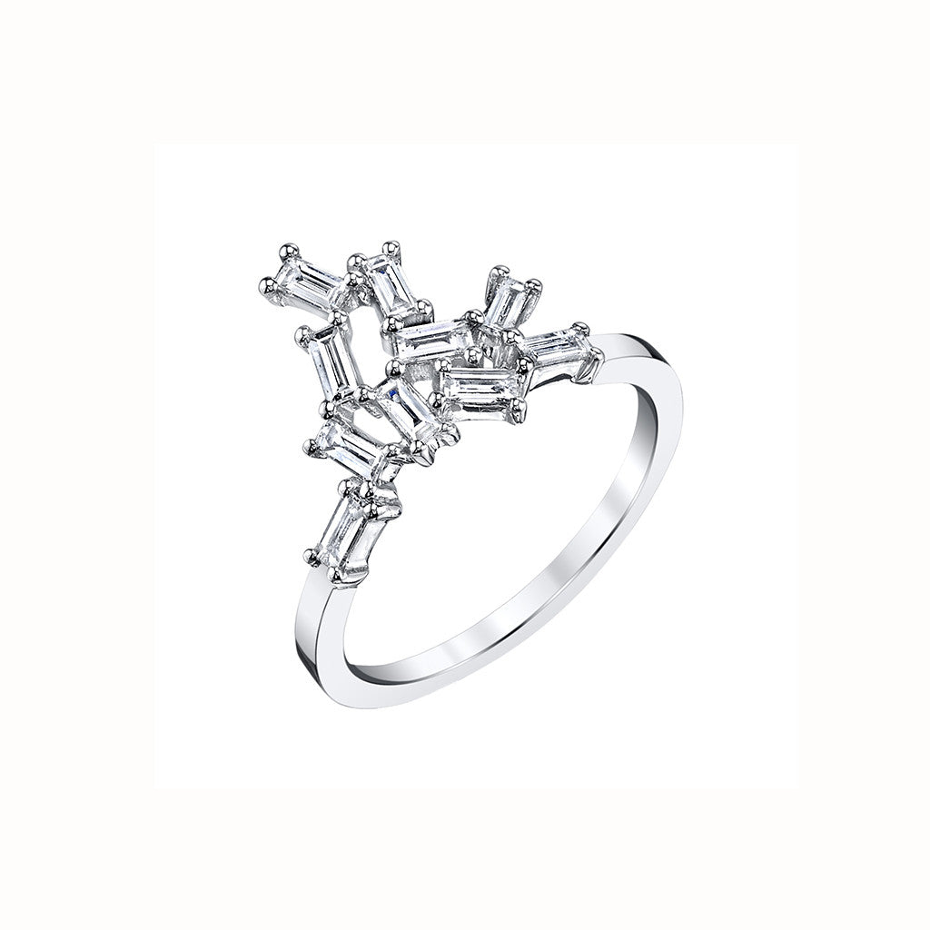 Baguette Knuckle Ring