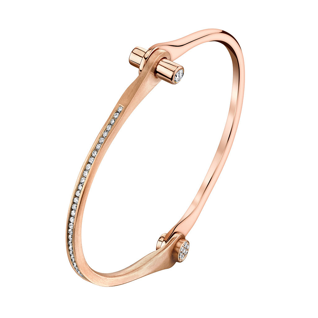 Pave Diamond Skinny Handcuff