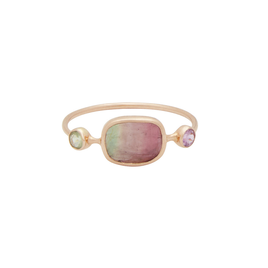 Pink Tourmaline Ring