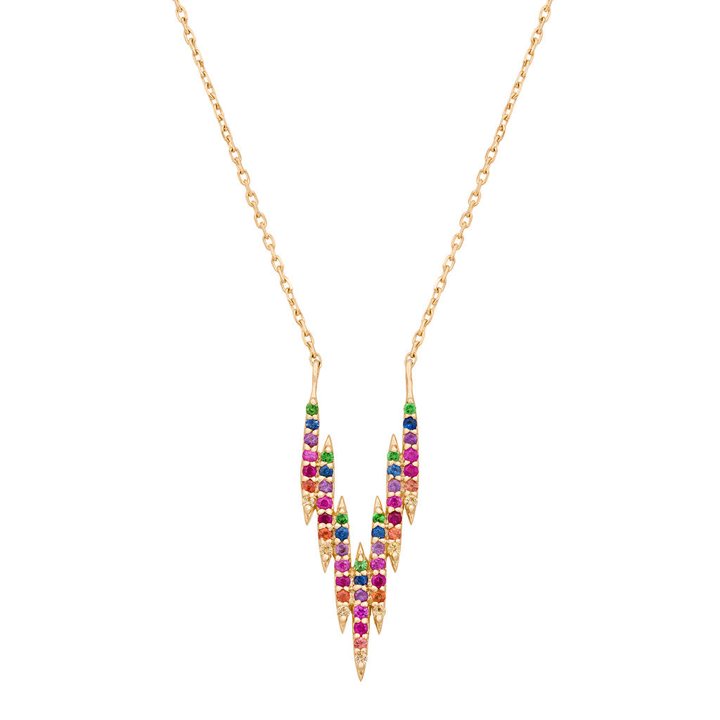 V Lines Necklace