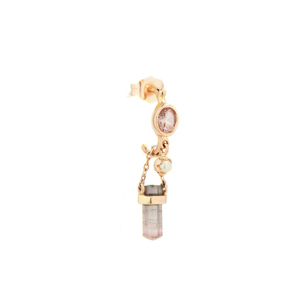 Single Tourmaline Earring