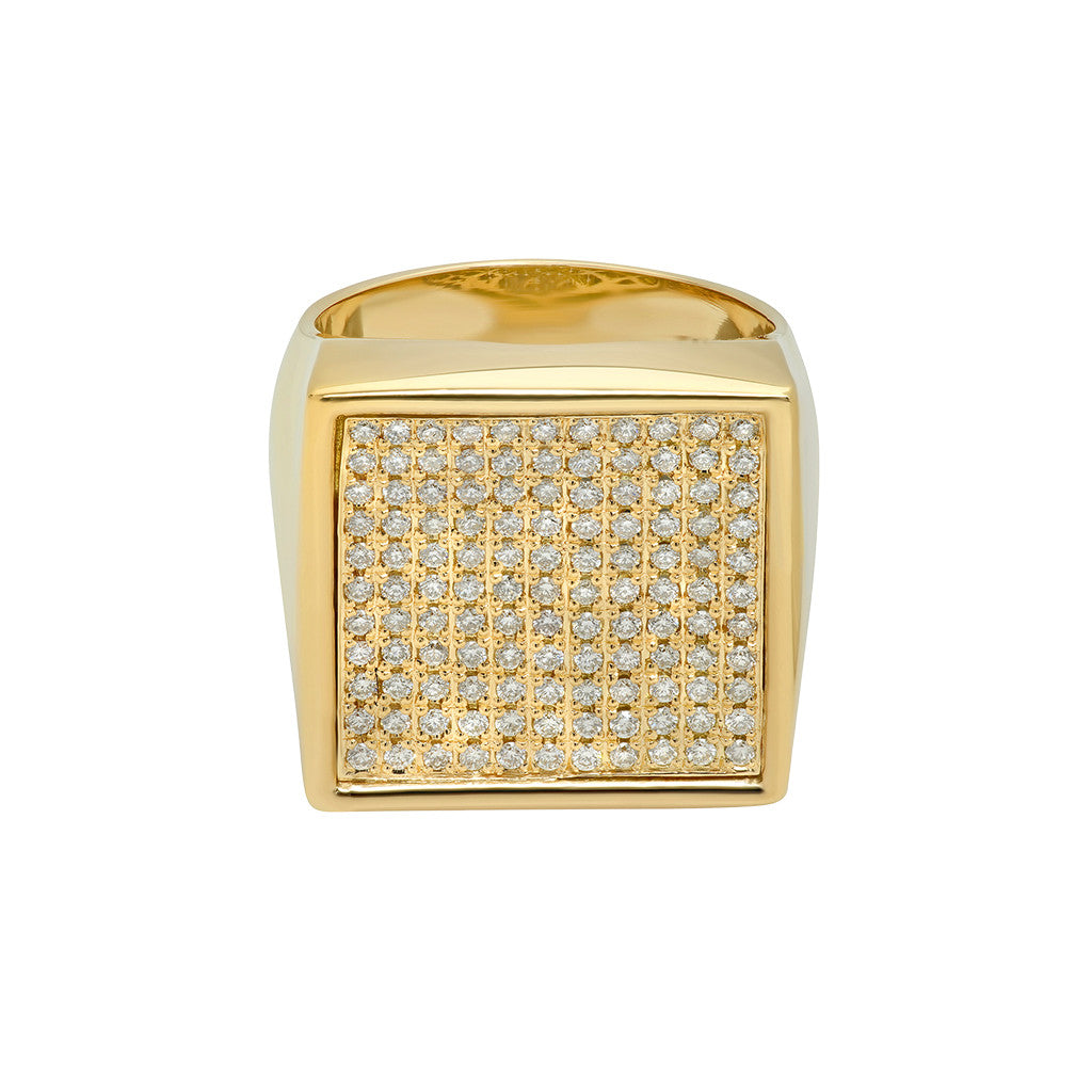 Square Surface Ring