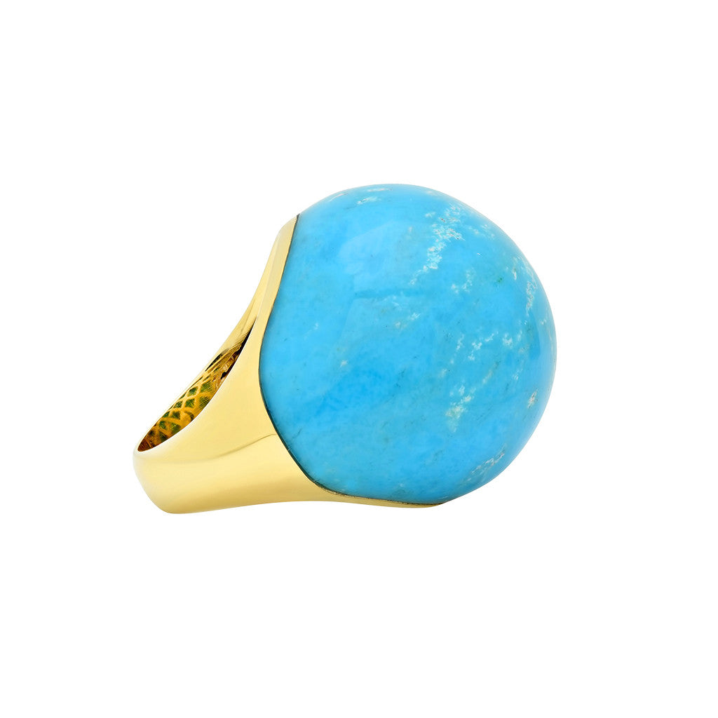 Turquoise Bauble Ring