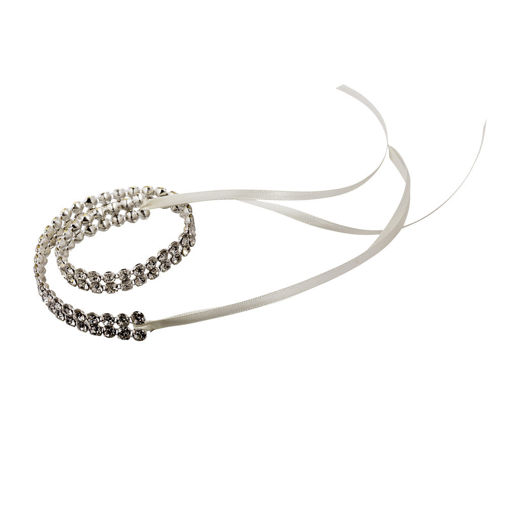 Double Row Diamante Choker