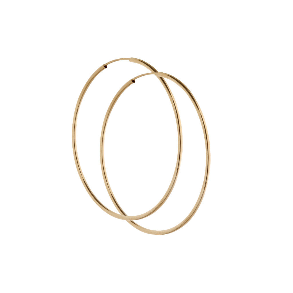 Large Skinny Hoops