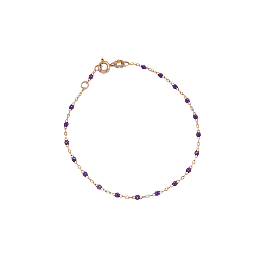 Gold & Colored Resin Bracelet