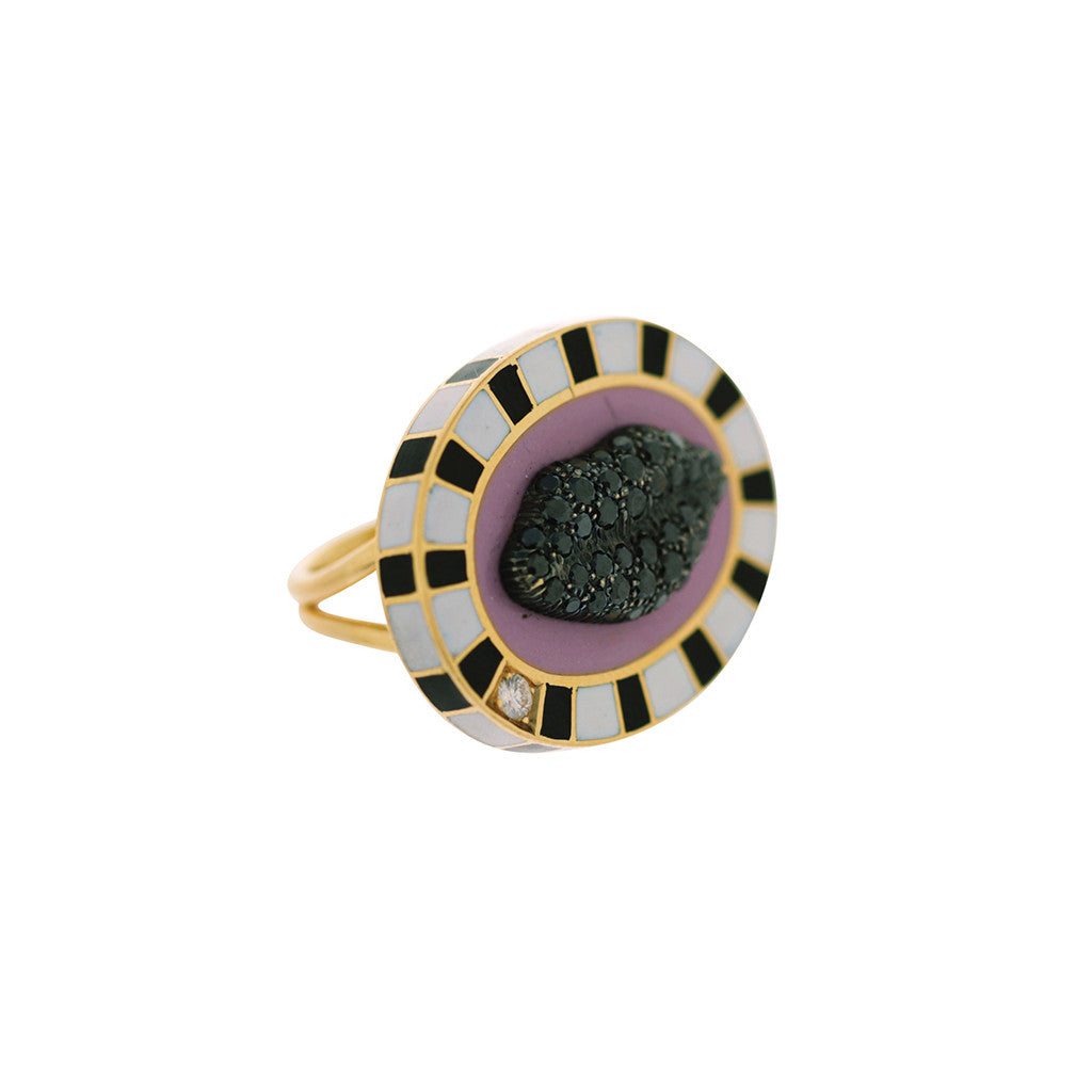 Black Lips Ring