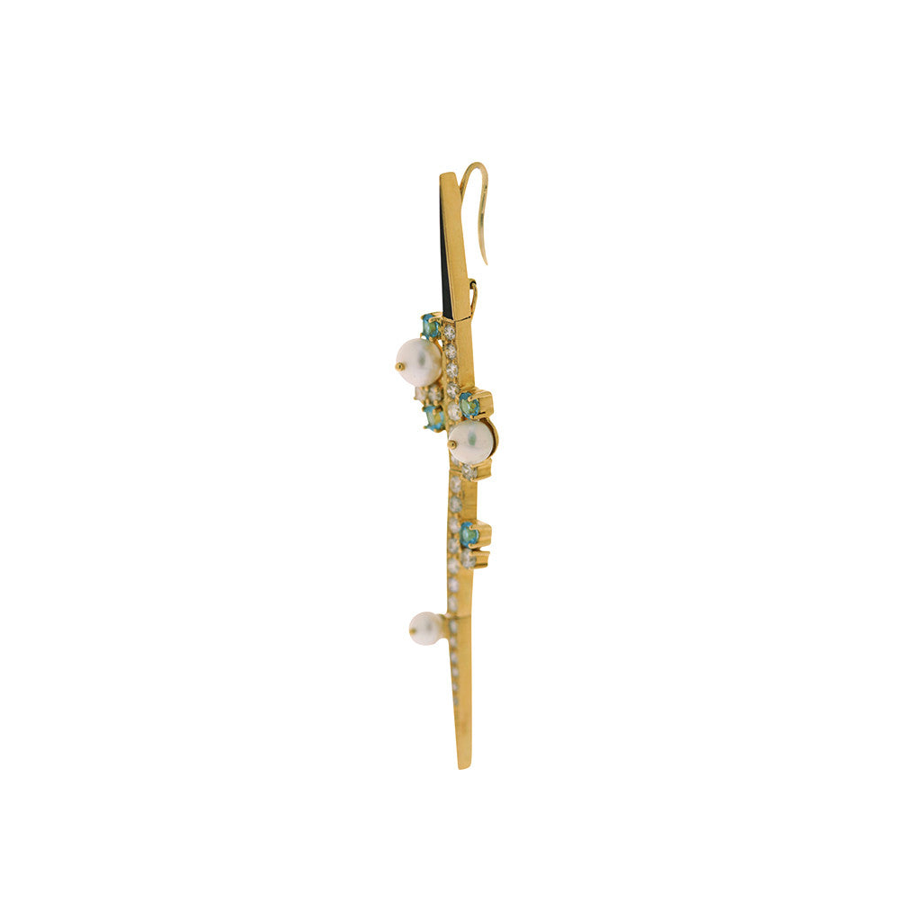 Single Flex Dagger Earring