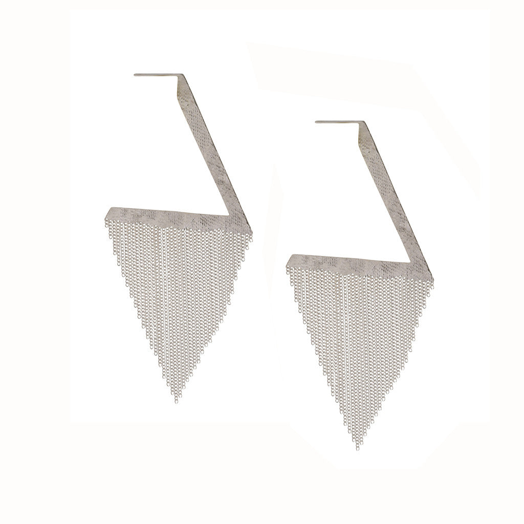 Swoosh Dangle Earrings