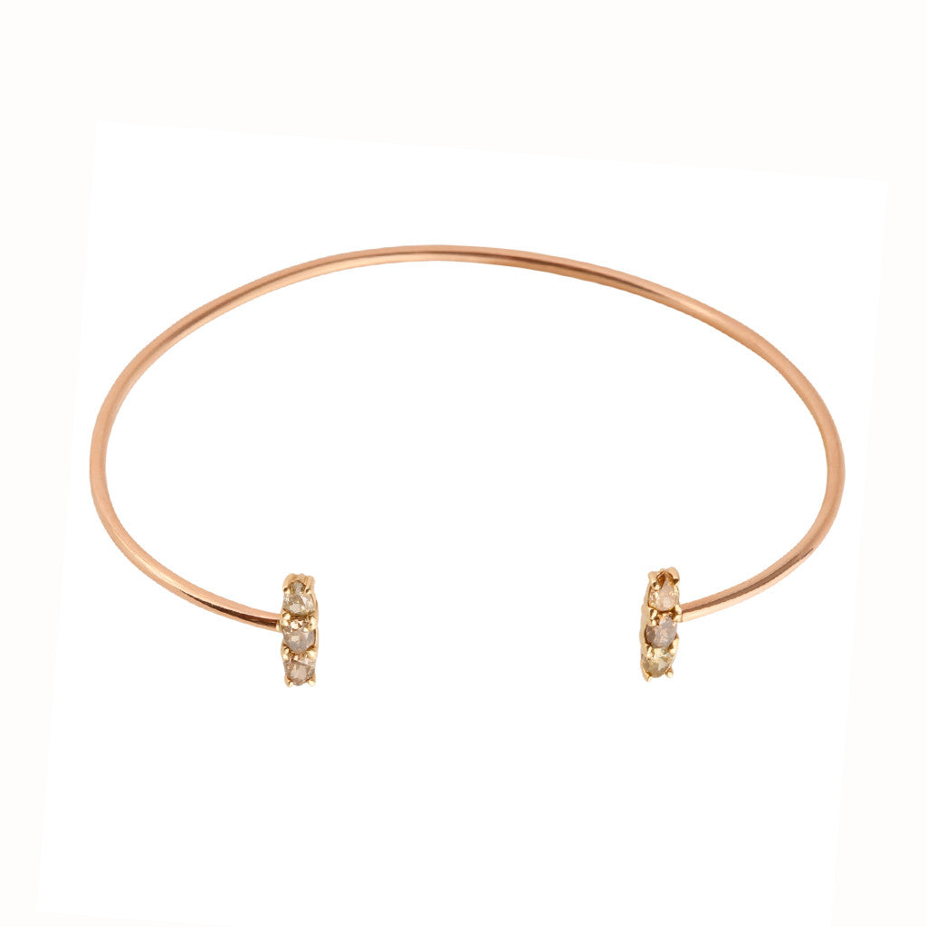 Natural Diamond Stardust Cuff
