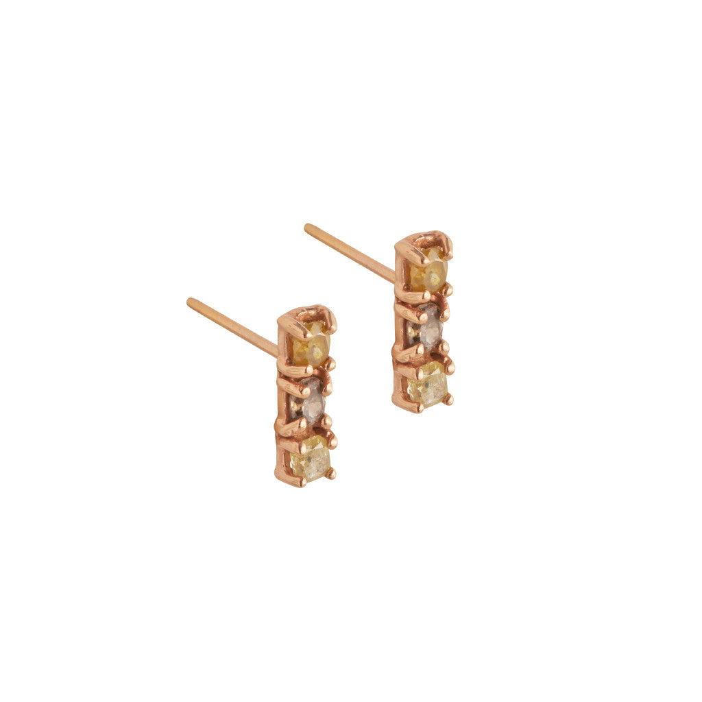 Stardust Triple Studs
